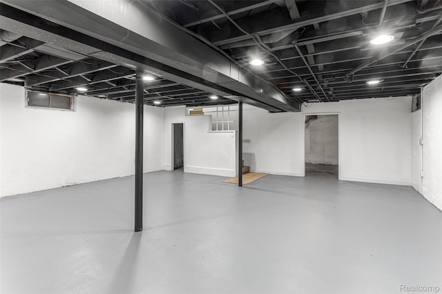 1085 Pennsylvania Ave, Lincoln Park, MI 48146 - finished below grade area featuring baseboards