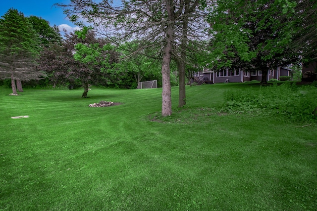7640 W H Ave, Kalamazoo, MI 49009 - view of yard featuring an area for soccer