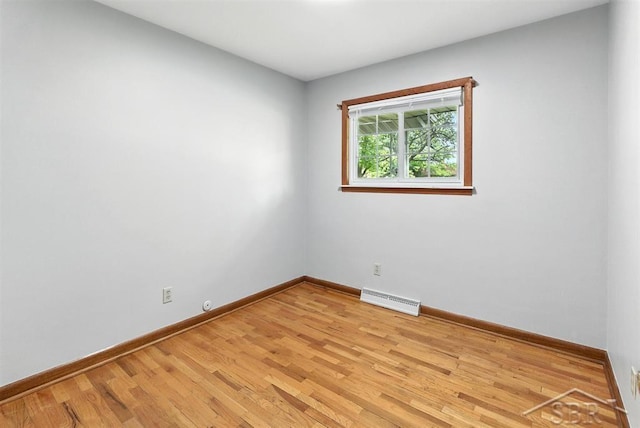2295 Plainview Dr, Saginaw, MI 48603 - empty room with baseboards and light wood-style flooring