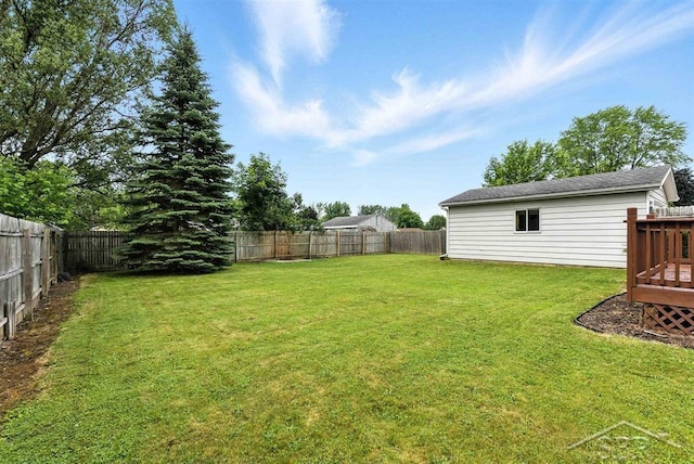 2295 Plainview Dr, Saginaw, MI 48603 - view of fenced backyard