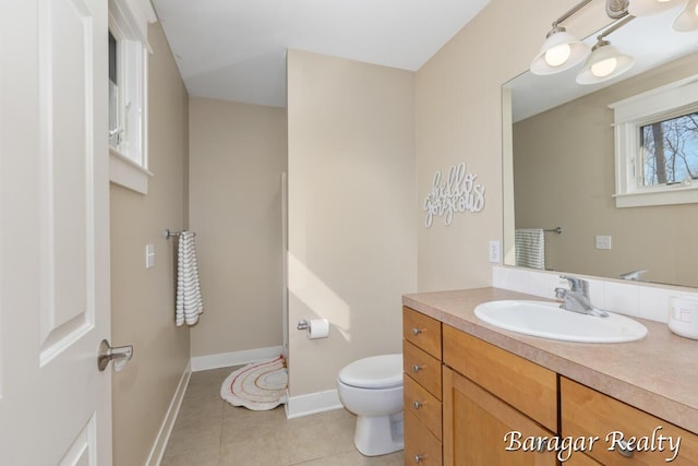 8790 Laurel Ridge Dr SE, Alto, MI 49302 - bathroom featuring vanity and tile patterned floors