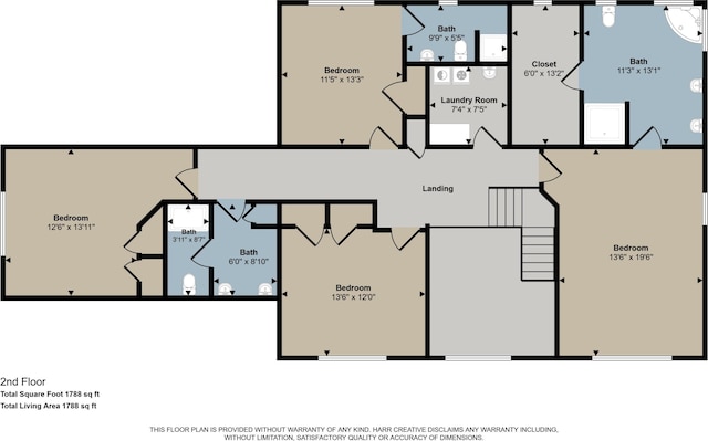 8790 Laurel Ridge Dr SE, Alto, MI 49302 - view of floor plan / room layout
