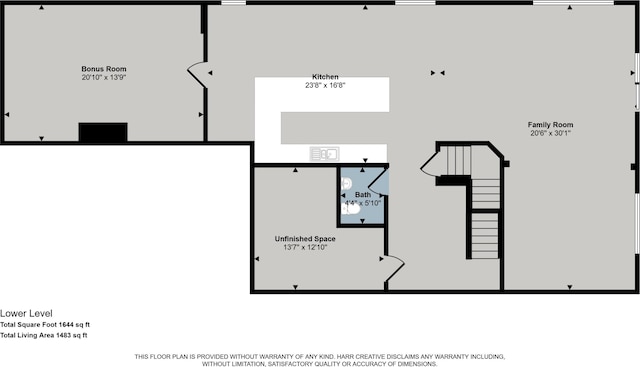8790 Laurel Ridge Dr SE, Alto, MI 49302 - view of home floor plan