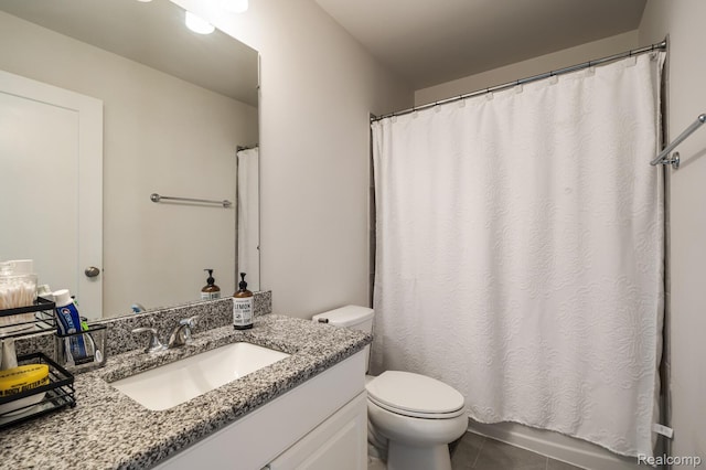 2855 Hardwick Rd, Ann Arbor, MI 48105 - full bathroom featuring vanity and tile patterned floors