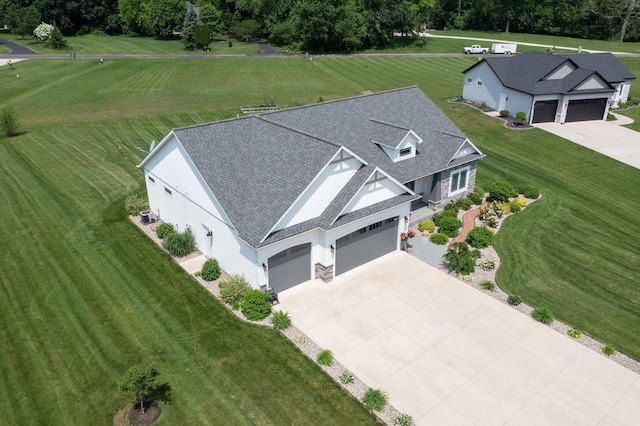 14170 Spring Valley Ct, Niles, MI 49120 - aerial view of property and surrounding area featuring a tree filled landscape