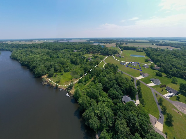14170 Spring Valley Ct, Niles, MI 49120 - aerial view of a nearby body of water