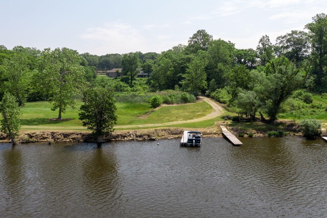 14170 Spring Valley Ct, Niles, MI 49120 - water view featuring a tree filled landscape