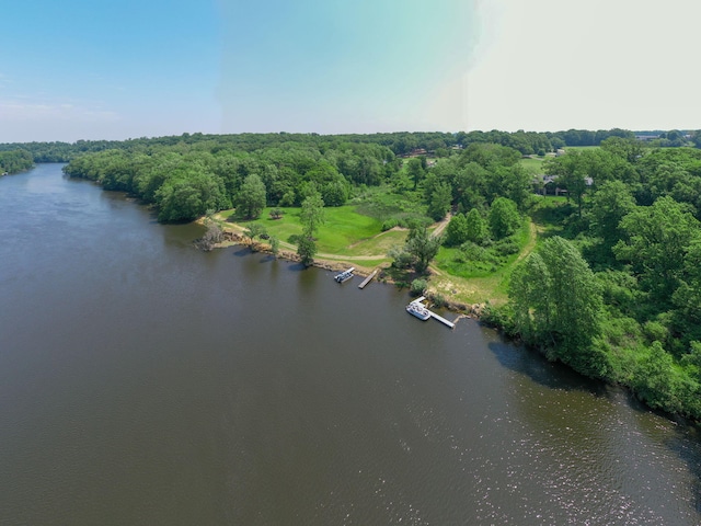 14170 Spring Valley Ct, Niles, MI 49120 - aerial view of property and surrounding area featuring a large body of water