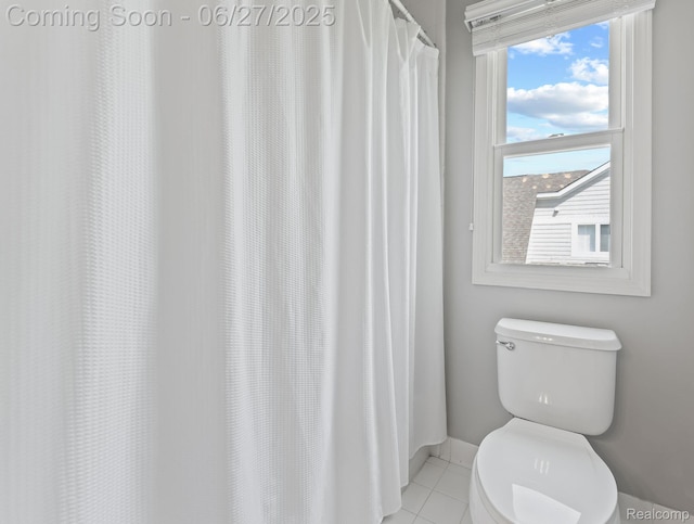 6060 Balmoral Way, Commerce Twp, MI 48382 - bathroom with toilet and tile patterned flooring