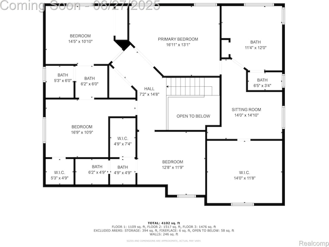 6060 Balmoral Way, Commerce Twp, MI 48382 - view of home floor plan