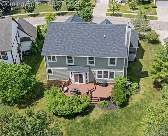6060 Balmoral Way, Commerce Twp, MI 48382 - aerial view of property and surrounding area