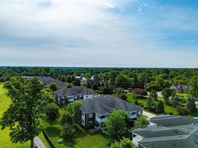 6733 Boulder Pointe Dr, Washington, MI 48094 - aerial view of residential area