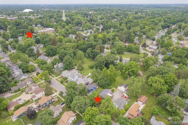 830 College Ave, Adrian, MI 49221 - aerial view of residential area
