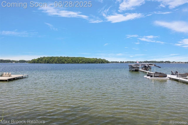 4848 Willow Ln, Orchard Lake, MI 48324 - dock area featuring a water view