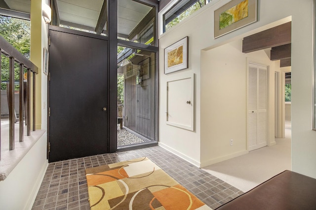 1917 Benjamin Ave, Kalamazoo, MI 49008 - foyer entrance featuring plenty of natural light