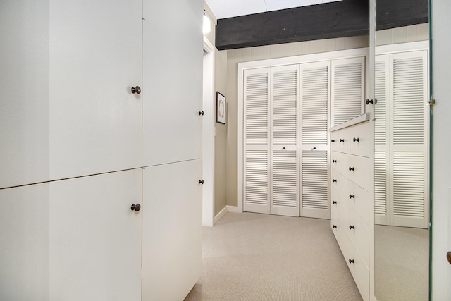 1917 Benjamin Ave, Kalamazoo, MI 49008 - hall with light colored carpet and baseboards
