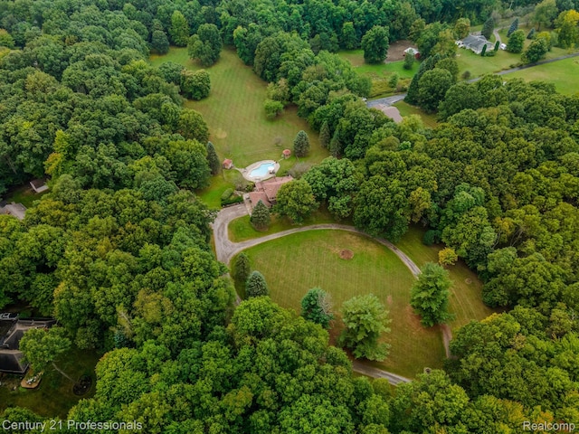 9601 Kier Rd, Holly, MI 48442 - aerial view of property and surrounding area