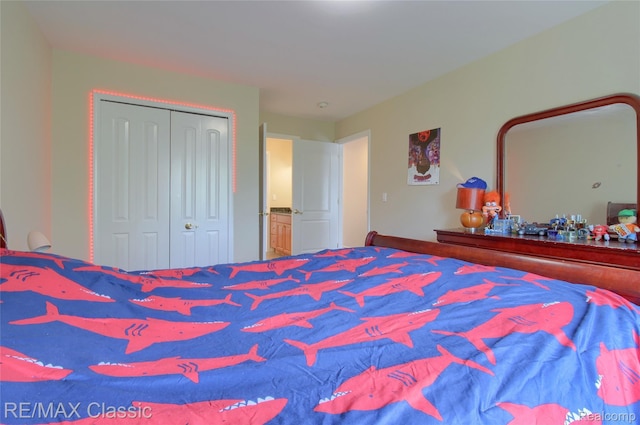 761 Nissen Ct, Wixom, MI 48393 - bedroom featuring a closet