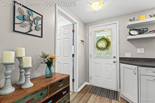 1500 Clark Lake Rd, Brighton, MI 48114 - entrance foyer featuring wood finished floors and baseboards