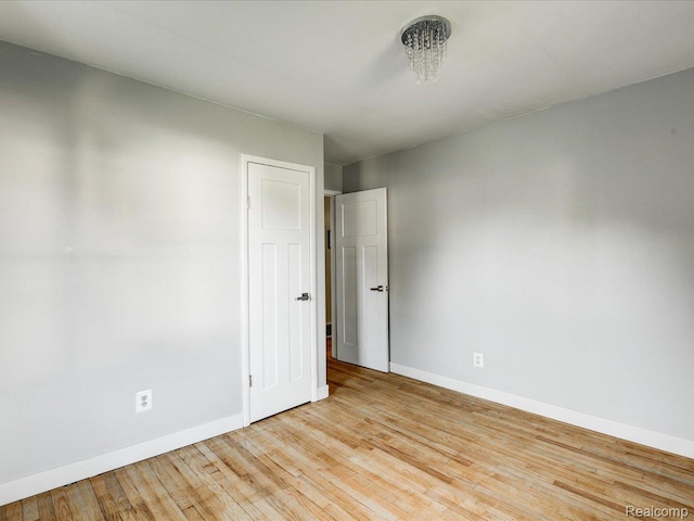 3107 Stone St, Port Huron, MI 48060 - spare room featuring baseboards and light wood-style floors
