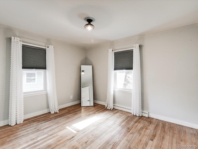3107 Stone St, Port Huron, MI 48060 - unfurnished bedroom with light wood-style floors and baseboards