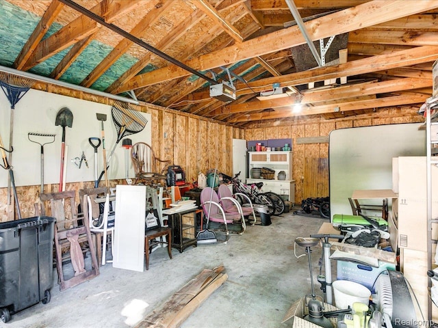 3107 Stone St, Port Huron, MI 48060 - garage with a garage door opener