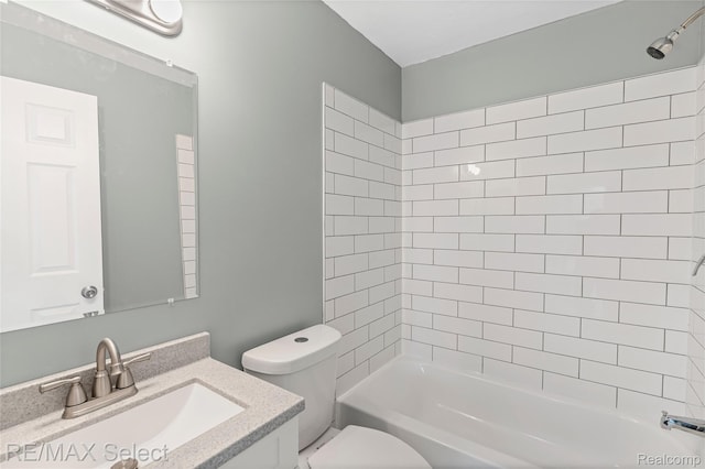 1413 Martha Ave, Burton, MI 48509 - full bathroom with vanity and shower / tub combination