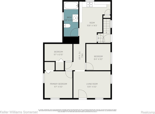 7034 Yacht Ave, Warren, MI 48091 - view of home floor plan