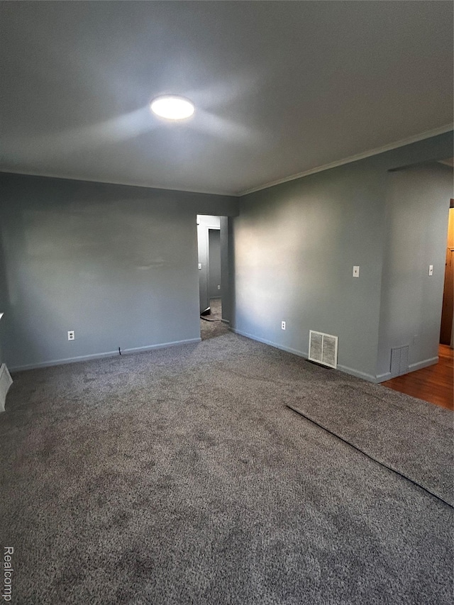 239 W Cornell Ave, Pontiac, MI 48340 - spare room with carpet floors and ornamental molding