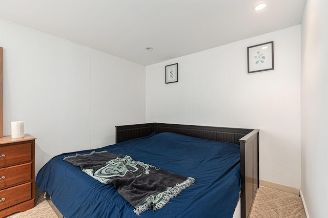 2507 Riverwood Ter, Saint Joseph, MI 49085 - bedroom with light colored carpet and recessed lighting