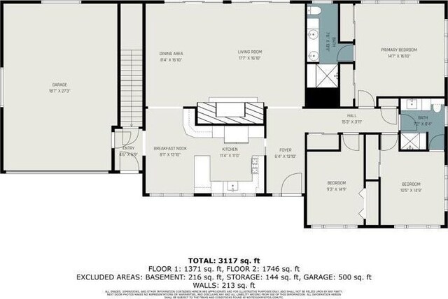 2507 Riverwood Ter, Saint Joseph, MI 49085 - view of home floor plan