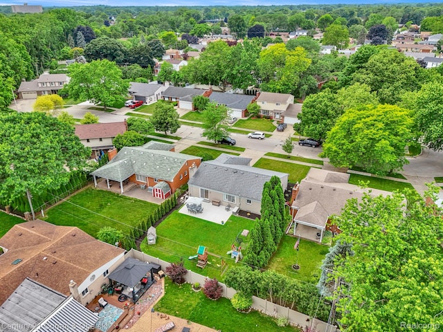 17276 Midway Ave, Allen Park, MI 48101 - aerial view of residential area