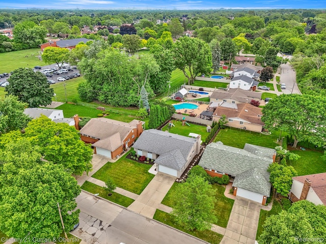 17276 Midway Ave, Allen Park, MI 48101 - aerial view of residential area