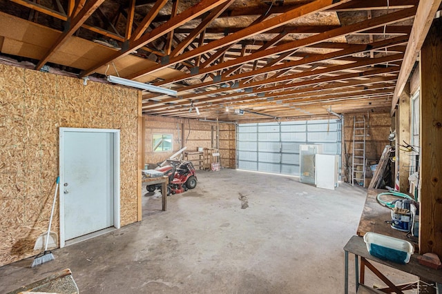 11816 Morton Rd, Manistee, MI 49660 - view of garage