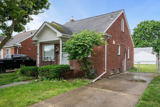 9250 Rosedale Blvd, Allen Park, MI 48101 - view of front of house with brick siding and roof with shingles