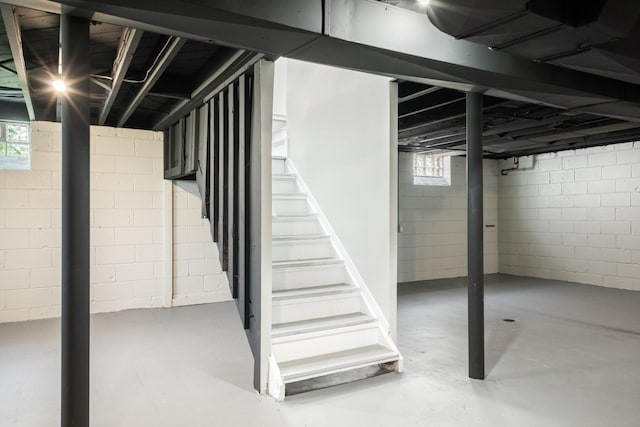 9250 Rosedale Blvd, Allen Park, MI 48101 - below grade area featuring stairs