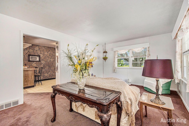 3156 Tuell St NW, Grand Rapids, MI 49504 - carpeted living room with baseboards