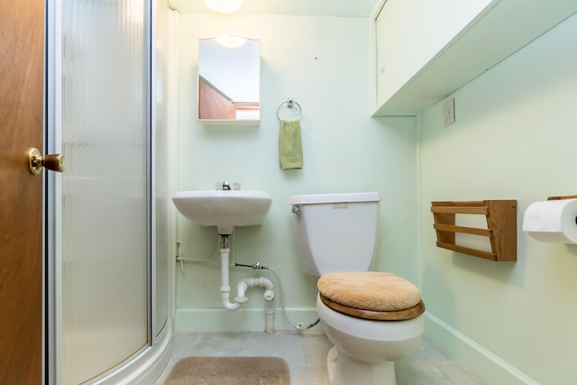 36067 Rolf St, Westland, MI 48186 - bathroom featuring a stall shower and tile patterned floors