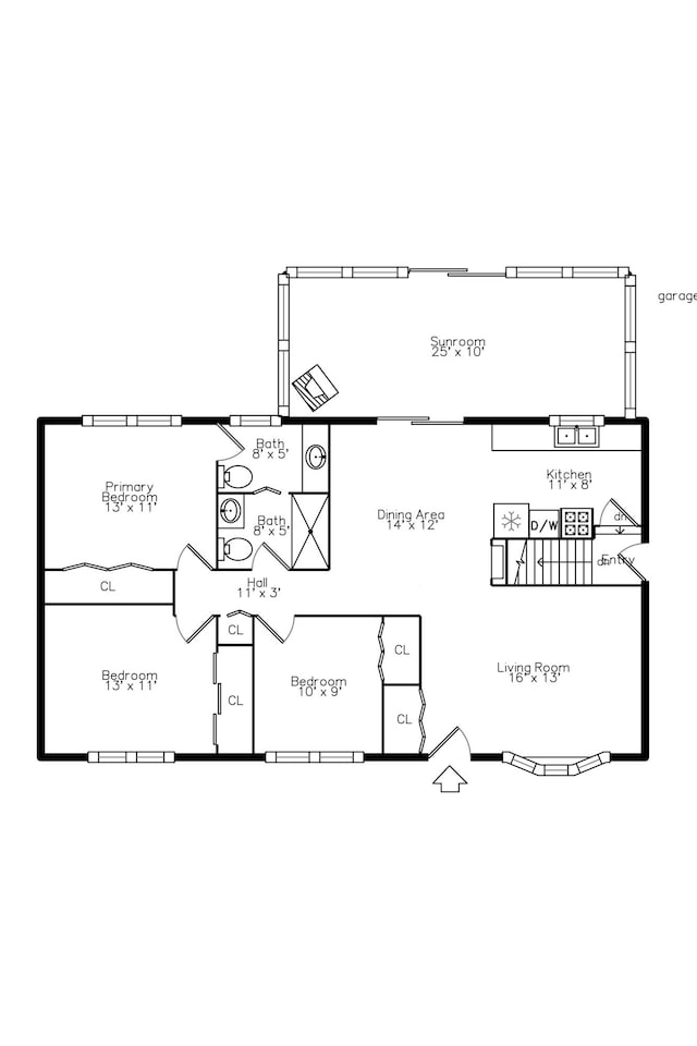 36067 Rolf St, Westland, MI 48186 - view of home floor plan