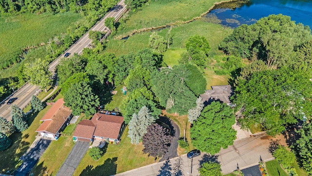 3536 Tamsin Ave, Kalamazoo, MI 49008 - aerial view of property and surrounding area featuring a nearby body of water