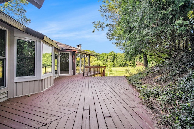3536 Tamsin Ave, Kalamazoo, MI 49008 - view of wooden terrace