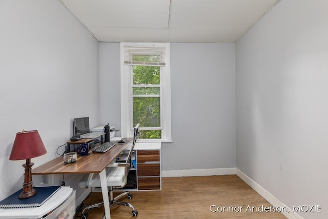 1523 Broadway Ave NW, Grand Rapids, MI 49504 - office featuring wood finished floors and baseboards