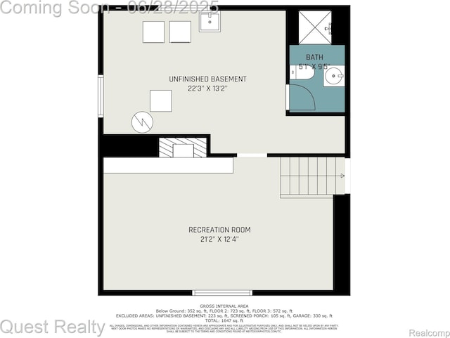 181 S Josephine Ave, Pontiac, MI 48341 - view of floor plan / room layout
