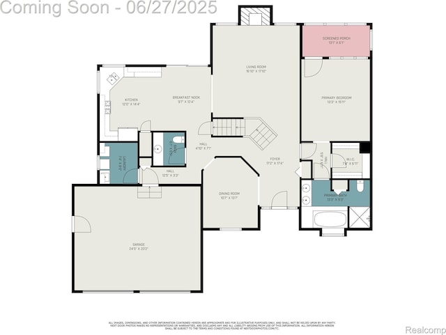 832 Townsend Dr, South Lyon, MI 48178 - view of property floor plan