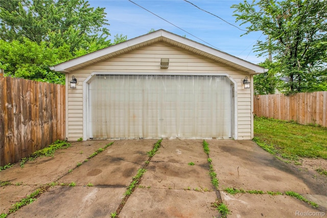 10825 E Outer Dr, Detroit, MI 48224 - view of detached garage