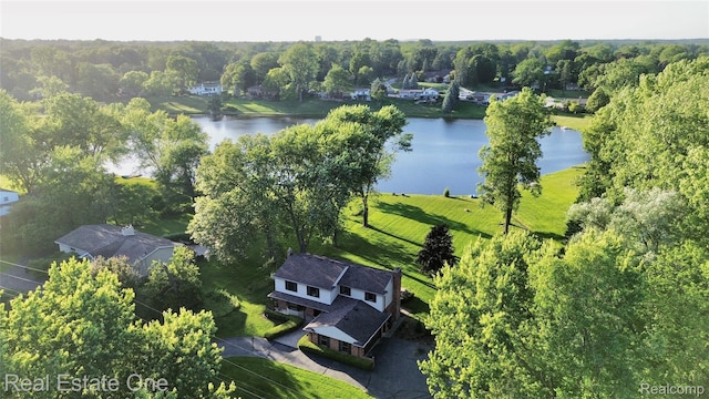 2546 Limerick Ln, Troy, MI 48098 - bird's eye view of a large body of water