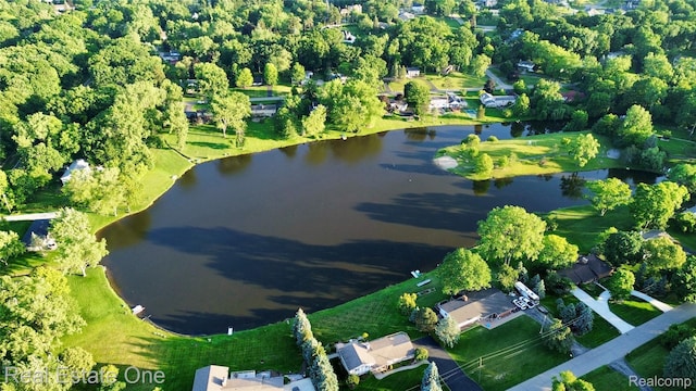 2546 Limerick Ln, Troy, MI 48098 - aerial view of property's location with a nearby body of water