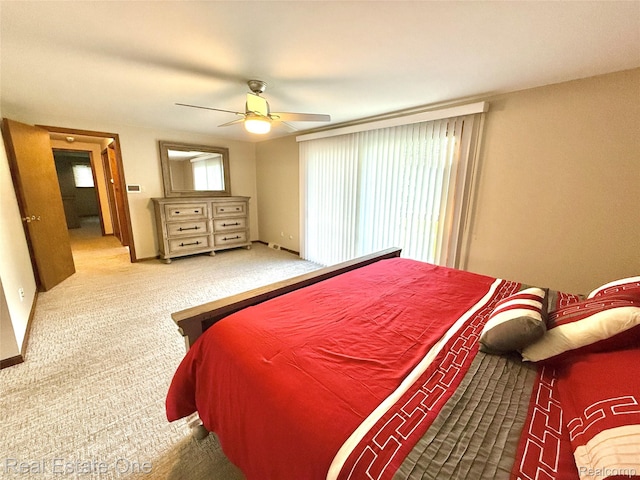 2546 Limerick Ln, Troy, MI 48098 - carpeted bedroom featuring ceiling fan