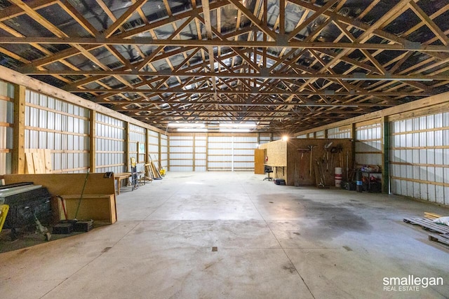 3192 W Sisson Rd, Freeport, MI 49325 - view of garage