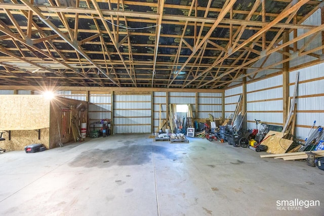 3192 W Sisson Rd, Freeport, MI 49325 - view of garage